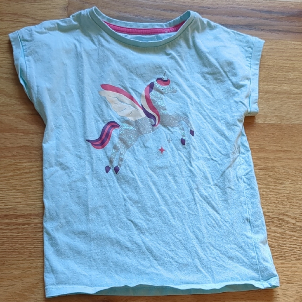Magical Unicorn Short Sleeve Tee - Light Blue